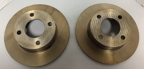 Lot brake disc rear - brake, for