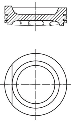 Mahle 033 piston for - mahle,