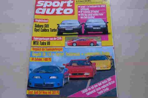 Sport auto 1992 - sport,